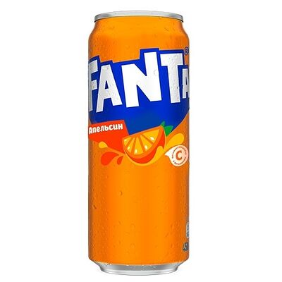 Fanta в железной банке